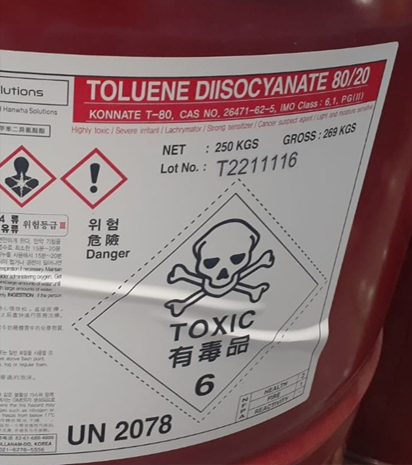 TOLUENE DIISOCYANATE - TDI - T80/20